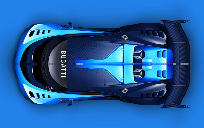 Bugatti Vision Gran Turismo, 2017 cars Bugatti Chiron, hypercars, Bugatti, HD wallpaper