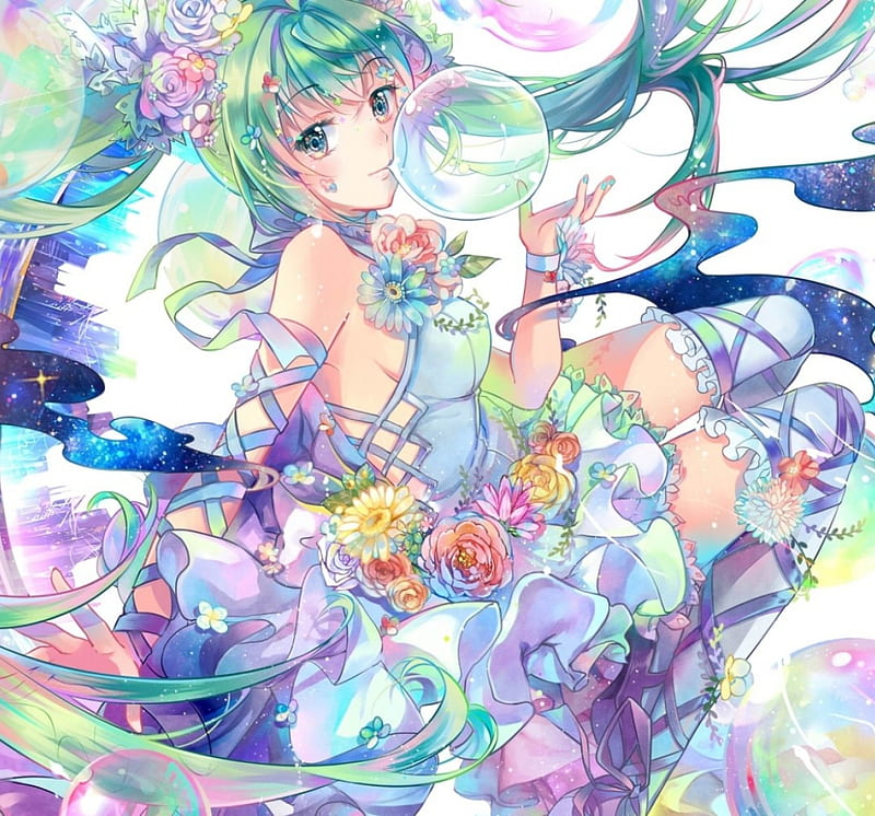 Hatsune miku colorful