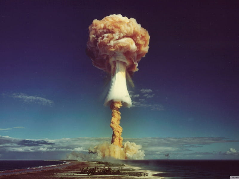 atomic bomb-military-related items, HD wallpaper