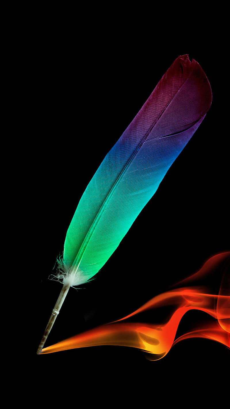 Feather LG, abstract, g4, pen, stylo, stylus, HD phone wallpaper