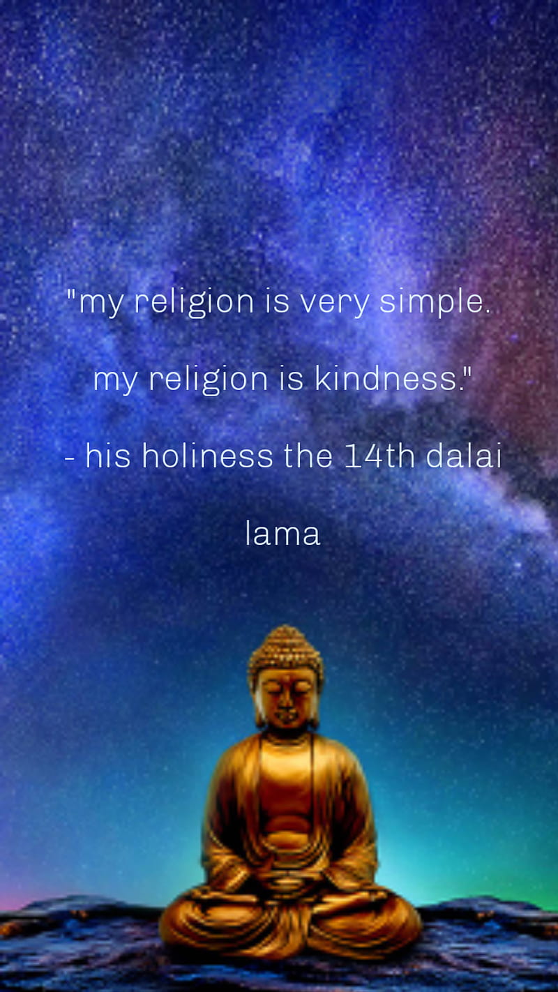 Dalai Lama Quote, budha, budhism, inspirational, kindness, love,  mindfulness, HD phone wallpaper | Peakpx