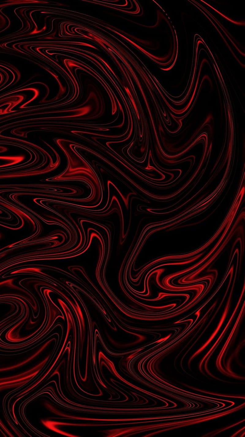 Red black , new, swirl, HD phone wallpaper