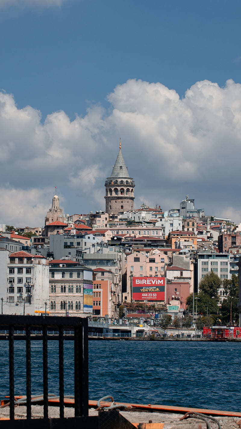Galata kulesi, architecture, galata, galatakulesi, istanbul, sirkeci, tower, towers, HD phone wallpaper