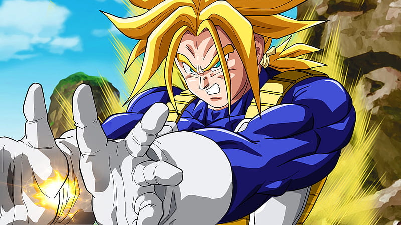 Dbz Super Saiyan Trunks Anime Super Saiyan Character Dbz Tv Series Legendary Hd Wallpaper Peakpx