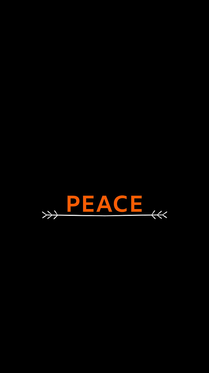 Peace, alone, cover, logo, mind, HD phone wallpaper