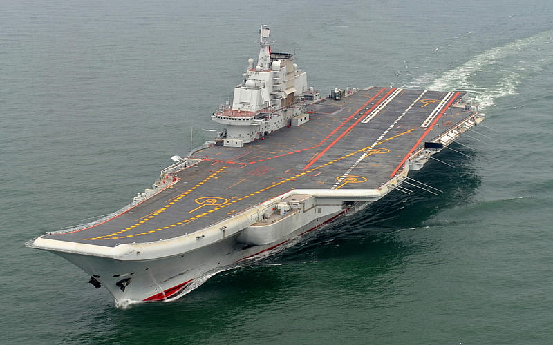 Chinese aircraft carrier 16th graphy 07, HD wallpaper