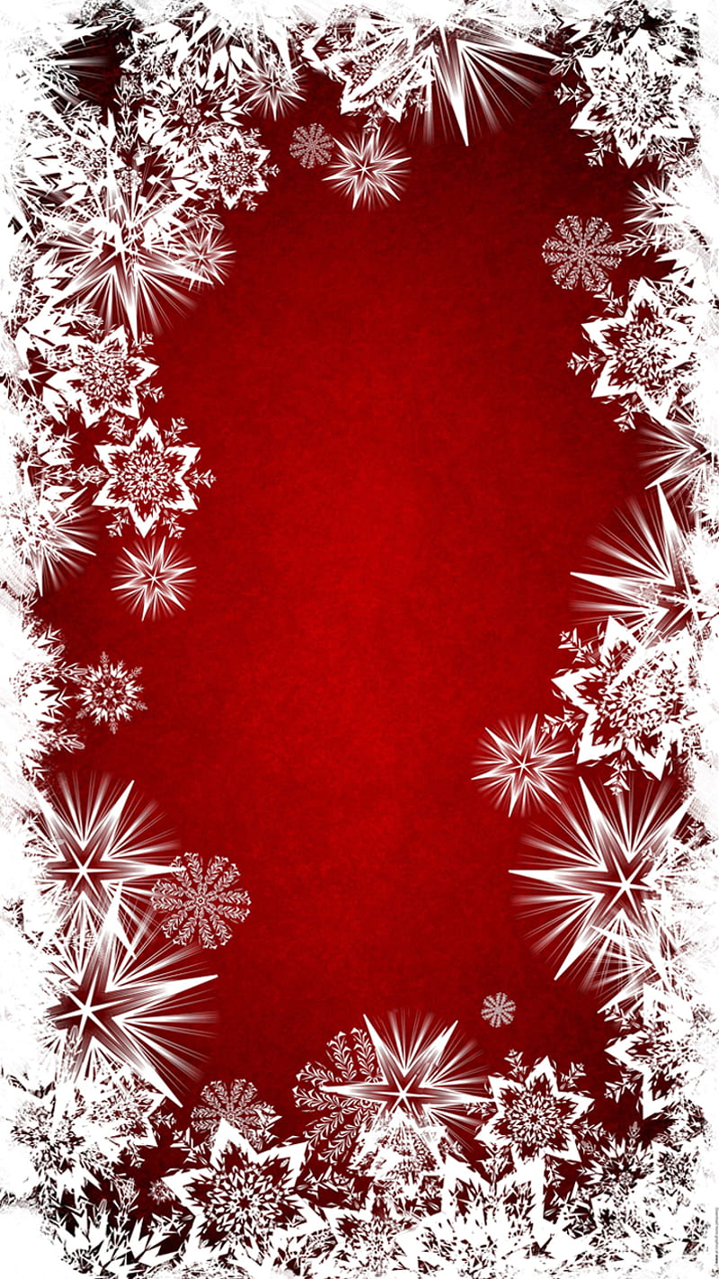 snowflakes, christmas, snow, winter, HD phone wallpaper