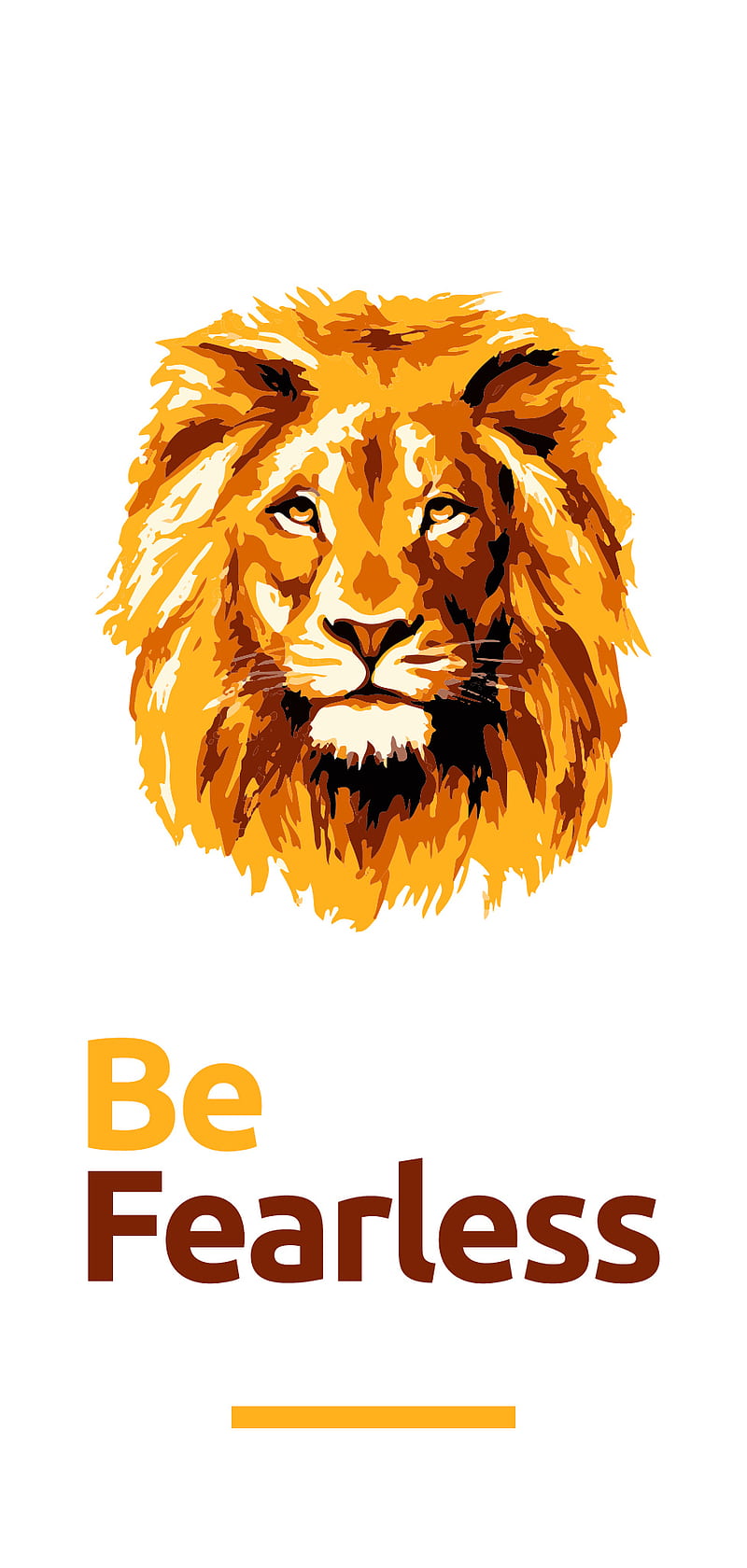 Be Fearless, bold, color, courage, king, lion, lions, original, power, HD phone wallpaper