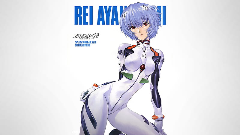 Neon Genesis Evangelion - Rei Ayanami, character, rei ayanami, anime, Neon Genesis Evangelion, illustration, evangelion, HD wallpaper