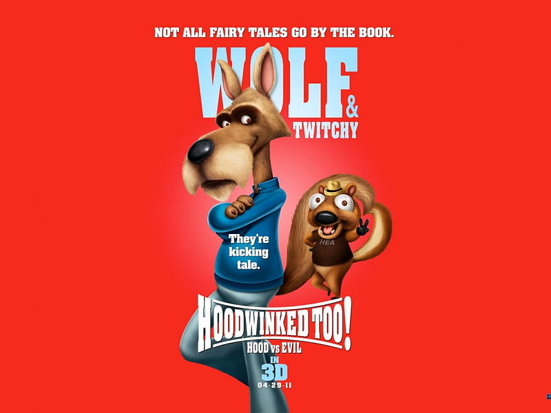 Hoodwinked 2, comedy, hood, red riding, movie, HD wallpaper