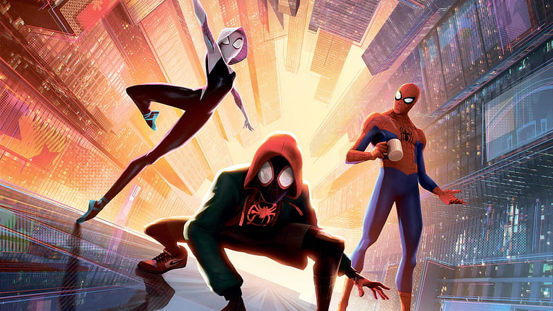 SpiderMan Into The Spider Verse New New , spiderman-into-the-spider-verse, 2018-movies, movies, spiderman, animated-movies, HD wallpaper