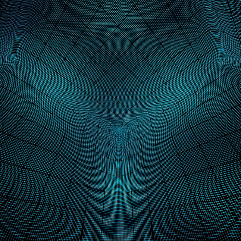 optical illusion, square room, Abstract, HD phone wallpaper