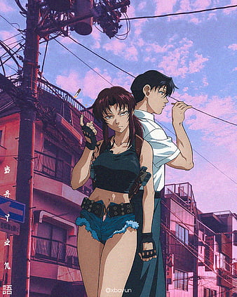 Mobile wallpaper: Anime, Revy (Black Lagoon), Black Lagoon, 1494290  download the picture for free.