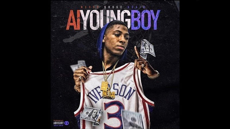 NBA Youngboy Is Wearing Gold Chain And White T-Shirt Having Money In Hand NBA Youngboy, HD wallpaper