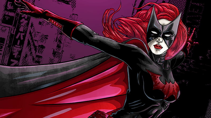 Batwoman , batwoman, artwork, superheroes, digital-art, HD wallpaper