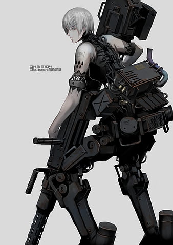 Mechanic angel, wings, girl, mech, anime, shine, robot, HD wallpaper |  Peakpx