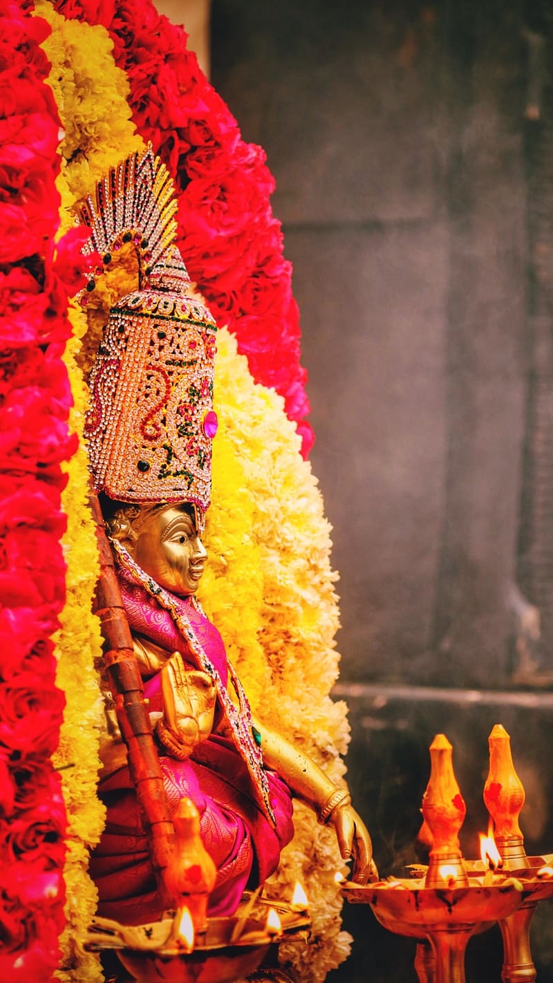 Ayyappa , Golden Statue, lord, god, manikandan, HD phone wallpaper