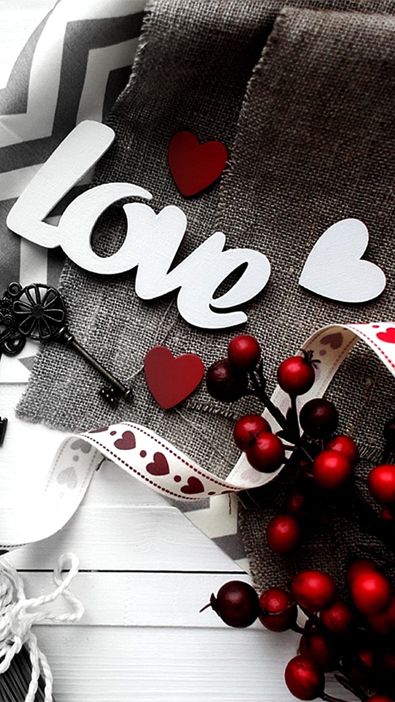 Love vintage , box, corazones, hearts , hello, merry, HD phone wallpaper