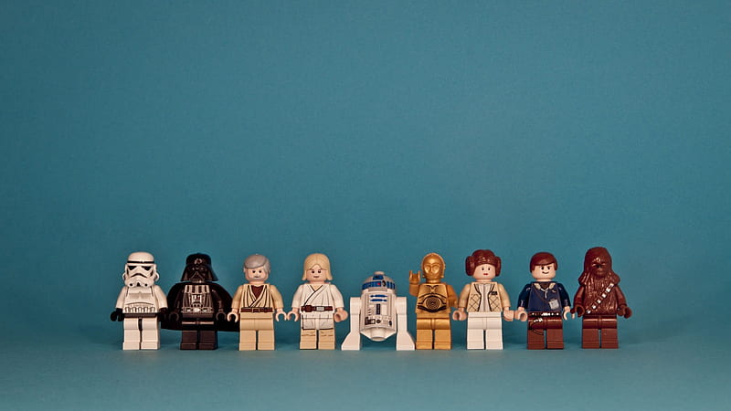 Star-Wars-Lego-Characters--, LEGO, FUNNY, STARWARS, HD wallpaper