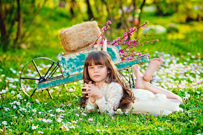 Little girl, pretty, grass, adorable, sightly, sweet, nice, beauty, face, child, bonny, lovely, lying, pure, blonde, baby, cute, feet, white, Hair, little, Nexus, bonito, dainty, kid, graphy, fair, green, people, pink, Belle, comely, roses, tree, girl, flower, Fields, nature, princess, childhood, HD wallpaper