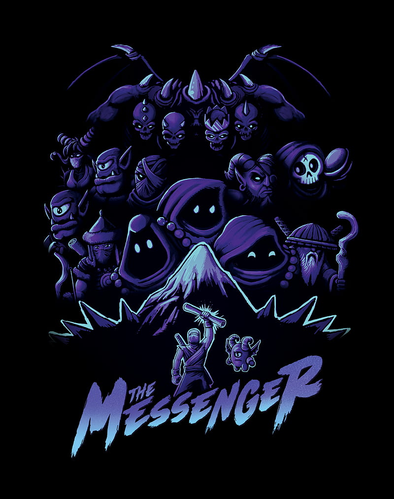 The Messenger, Sabotage Studio, video games, video game art, artwork, HD phone wallpaper