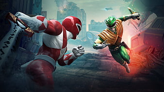 Power Rangers Battle for the Grid Game, HD wallpaper