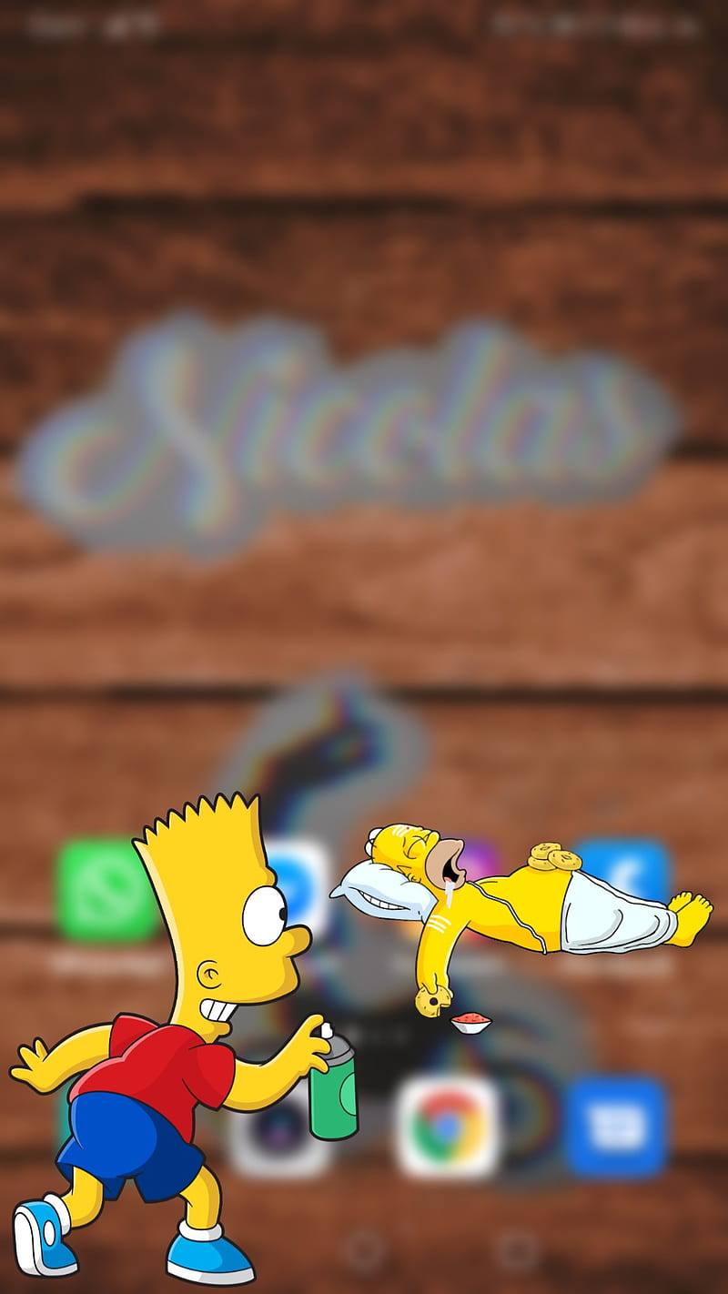 Bart simpson , cartoon, cartoons, graffiti, supreme, HD phone wallpaper