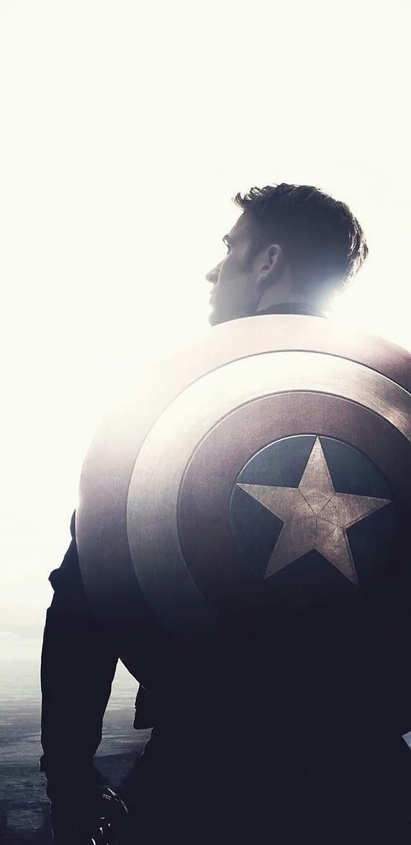 Captain America, avenger, avengers, chris, evans, marvel, note 8, HD phone wallpaper