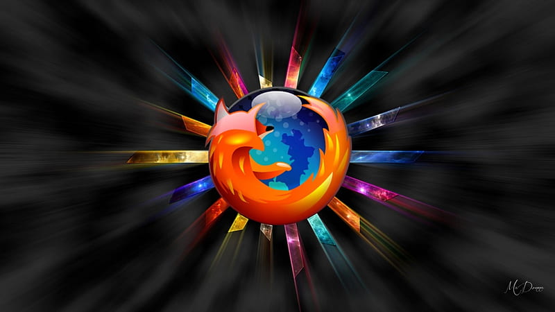 Firefox Color Circle, Firefox, browser, circles, colors, Mozilla, HD wallpaper