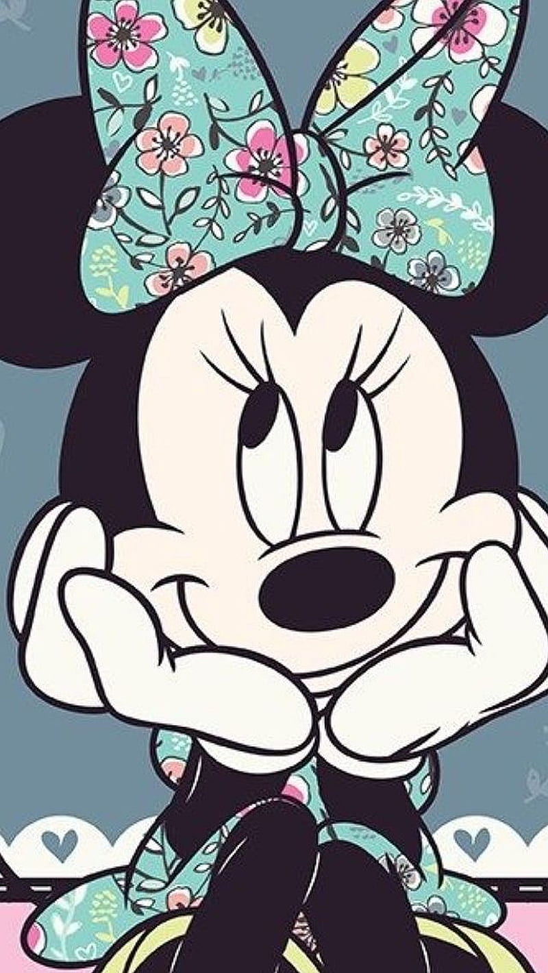 Cute Minnie, mouse, HD phone wallpaper
