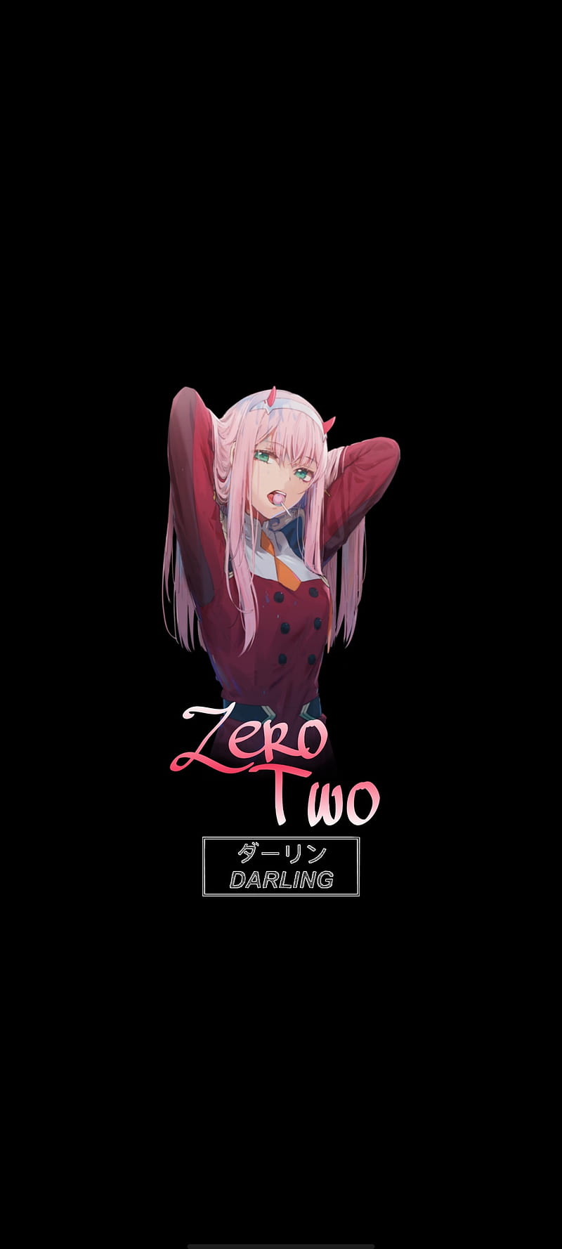 Hình nền Zero Two aesthetic