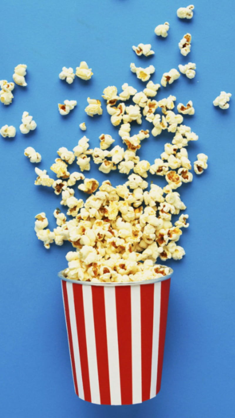 Popcorn, movie popcorn, HD phone wallpaper