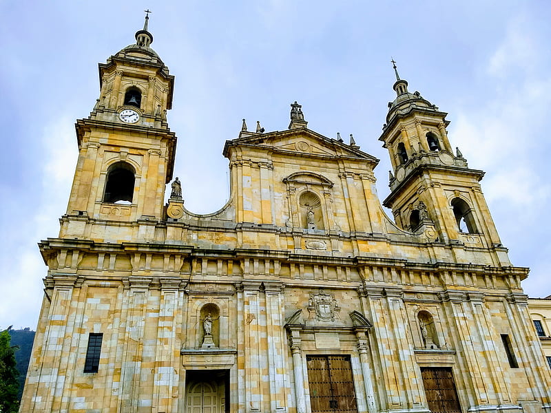 Catedral, bogota, church, iglesia, HD wallpaper