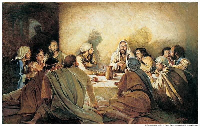 The Last Supper, Last, Disciples, Supper, Jesus, HD wallpaper