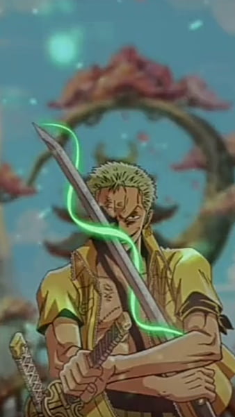 prompthunt: zoro from one piece cutting the world in half with his 3 sword  style, anime, 4k