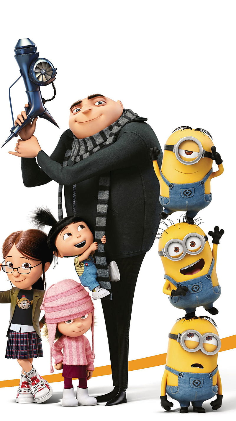 Despicable Me, despicable me, gru, father, minions, cartoon, animation, HD  phone wallpaper | Peakpx