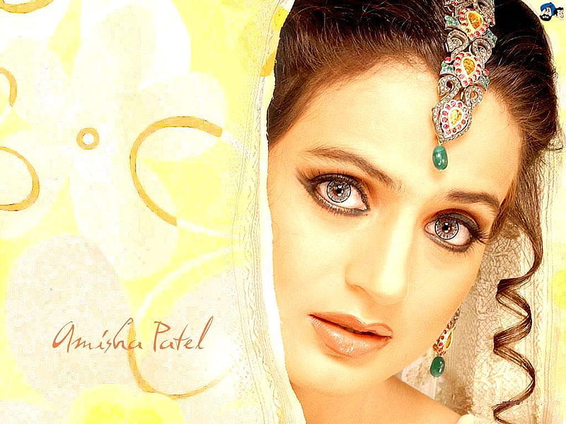 Amisha Patel [Bollywood], woman, girl, amisha patel, indian, HD wallpaper