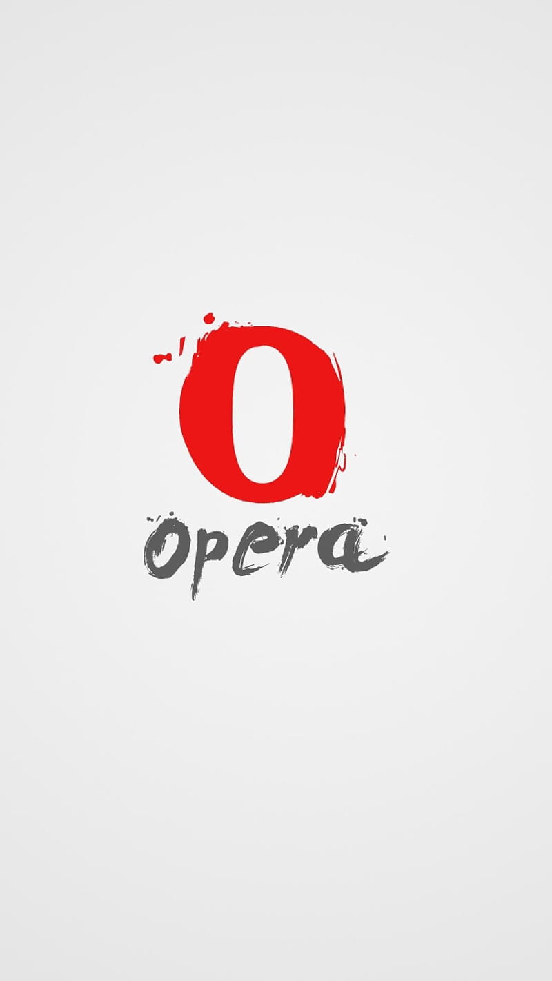 Opera Browser , art, digital art, logo, artist, computer, technology, HD phone wallpaper