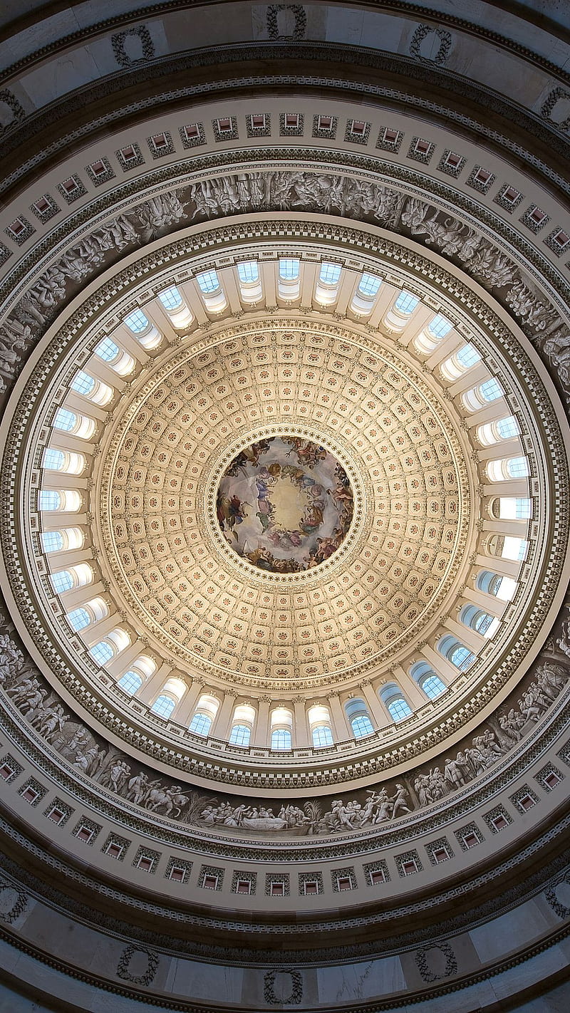 US Capitol, rotunda, the uscapitol, HD phone wallpaper