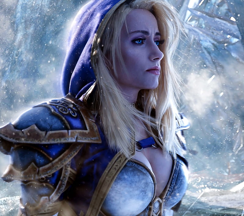 Jaina Proudmoore, admirable, art, attractive, awesome, colors, desenho, landscape, painting, stylish, HD wallpaper