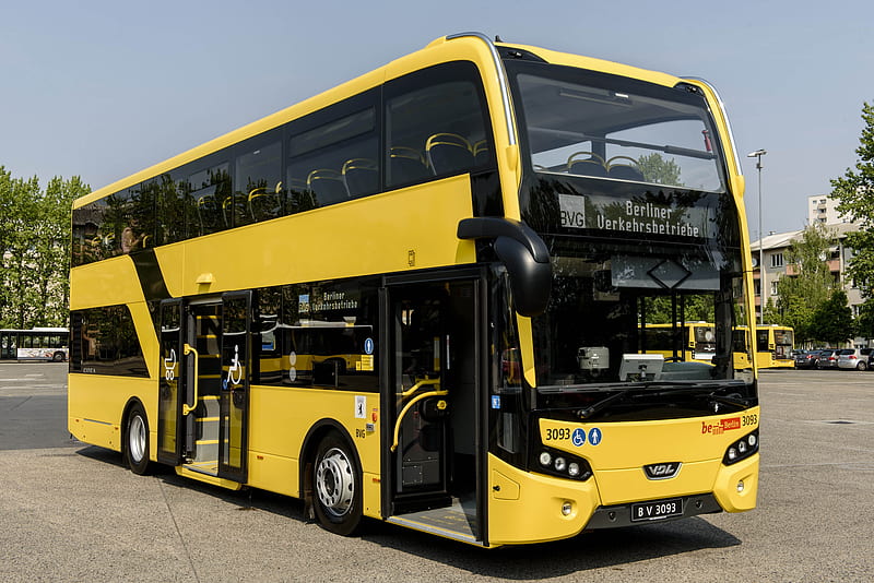 berlin double decker bus, decker, double, berlin, bus, HD wallpaper