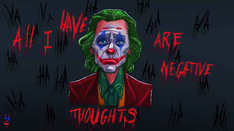joker, sad expression, quote, dc universe, artwork, Movies, HD wallpaper