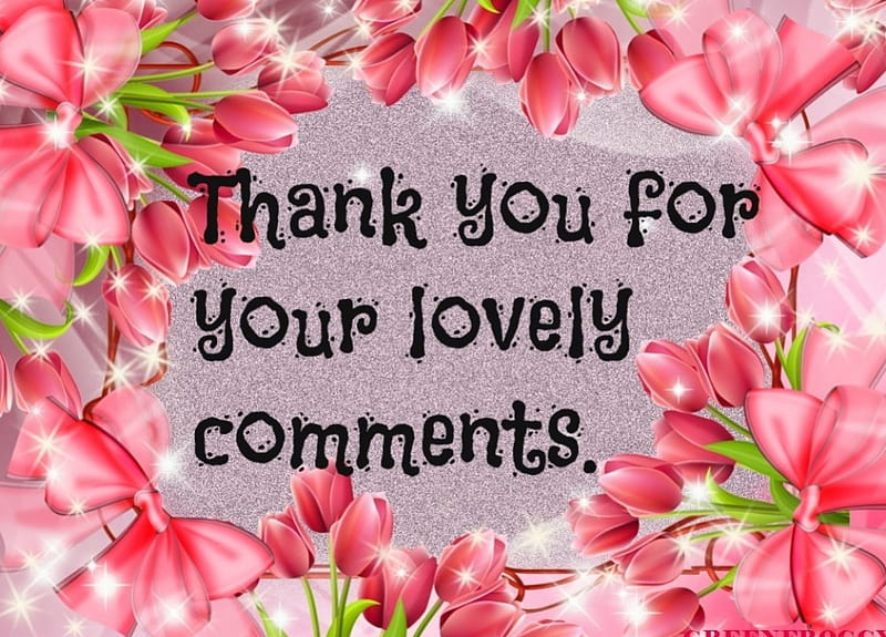 THANK YOU COMMENT, YOU, COMMENT, CREATION, THANK, HD wallpaper | Peakpx