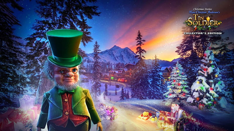 Christmas Stories 3 - Hans Christian Andersens Tin Soldier04, cool, hidden objrct, video games, puzzle, fun, HD wallpaper