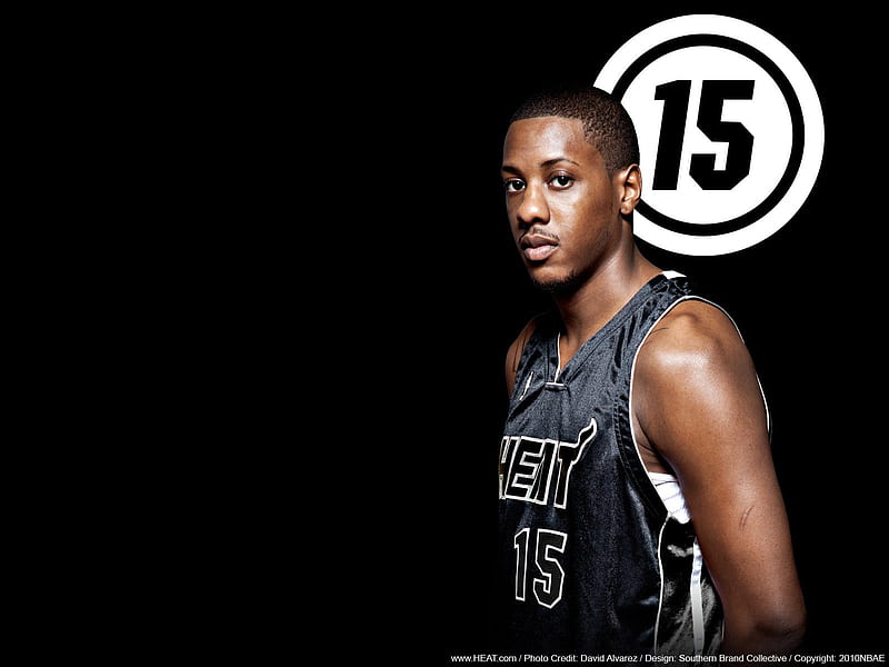 Miami Heat 1011 Chalmers0, HD wallpaper