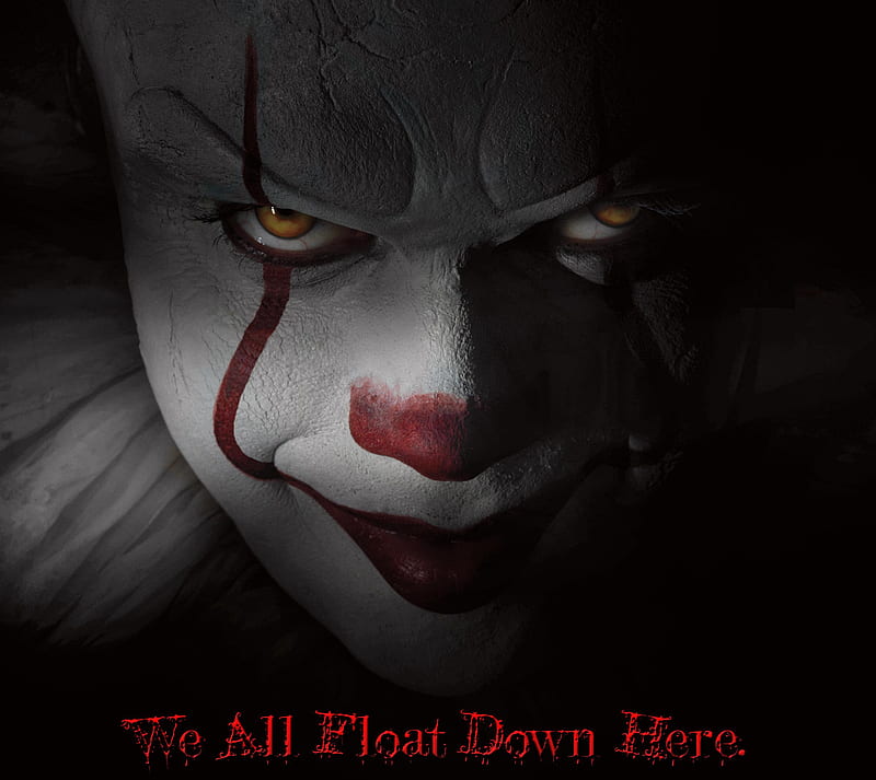 We float Pennywise, clown, it, scary king, HD wallpaper