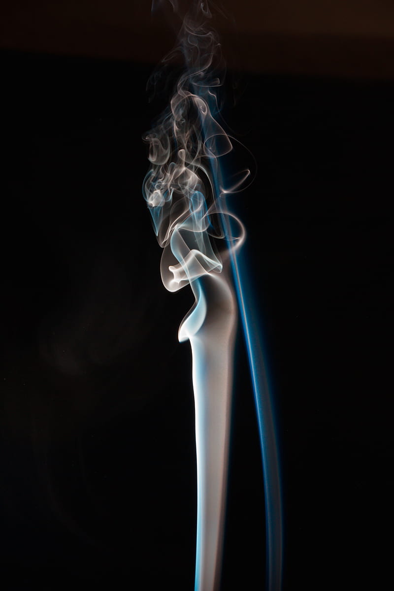 smoke, love, white, blue, plexus, colored smoke, smock, HD phone wallpaper