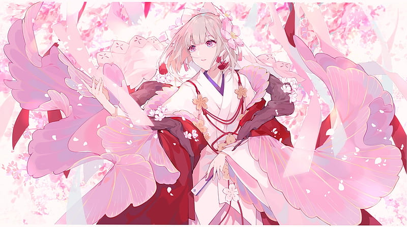 kimono anime wallpaper