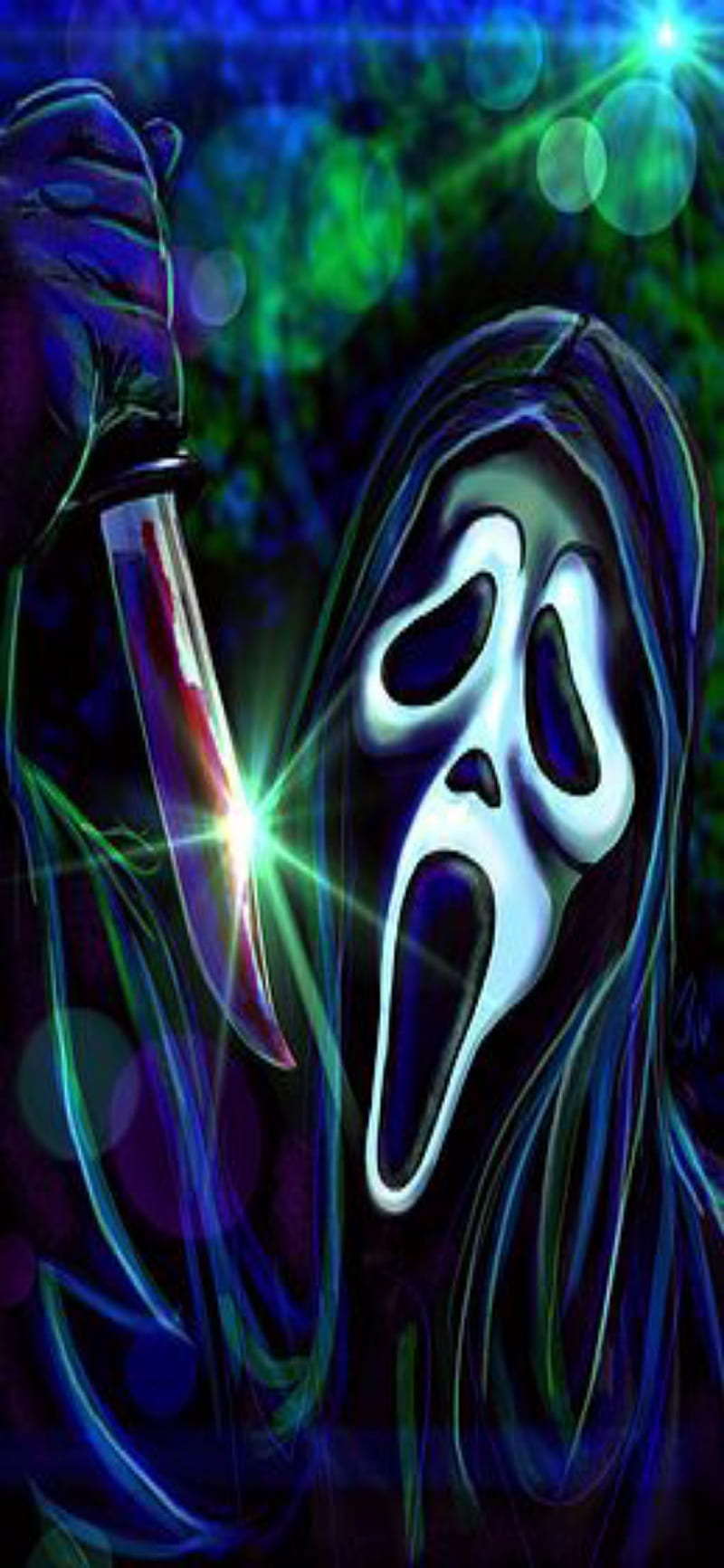 ghostface wallpaper aesthetic  Ghostface wallpaper aesthetic  Halloween wallpaper backgrounds Horror artwork