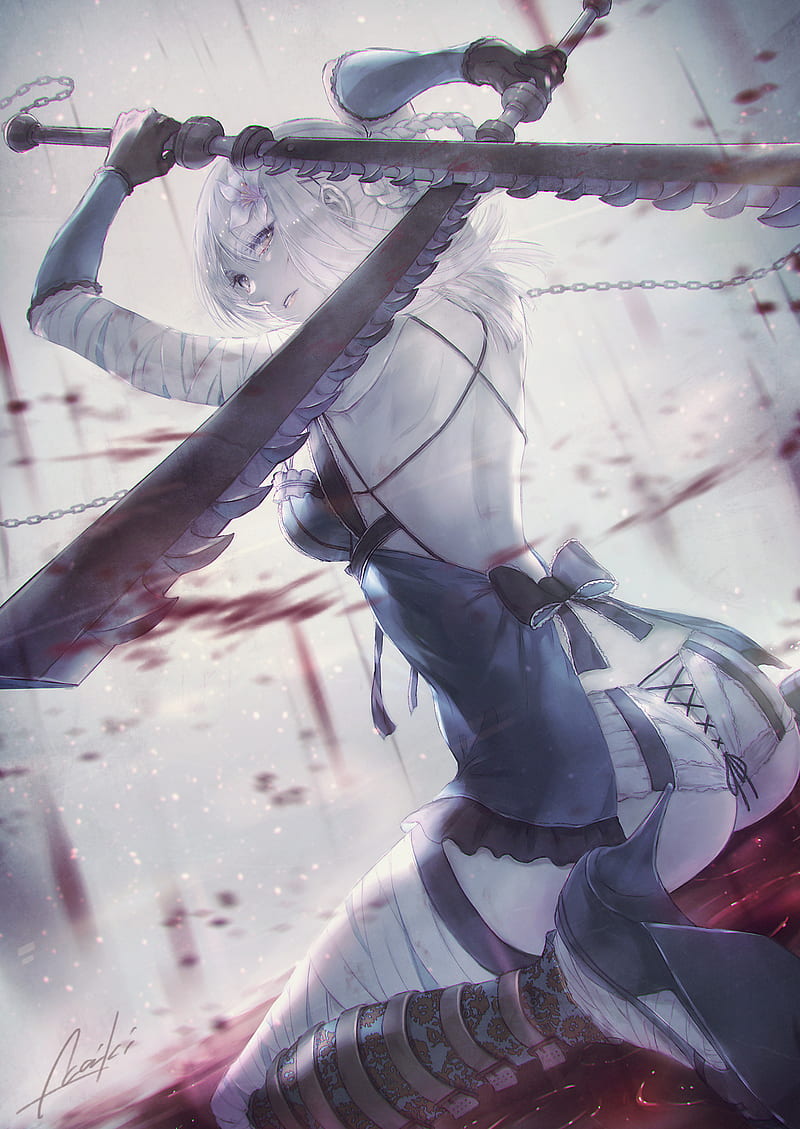 2B NieR:Automata Anime 4K Wallpaper iPhone HD Phone #2700i